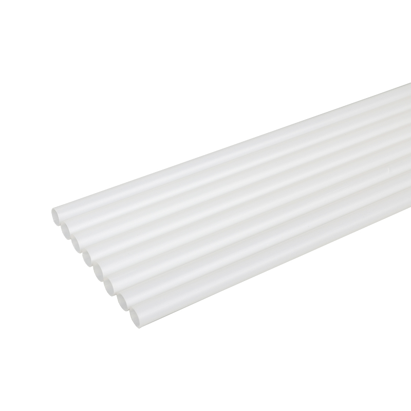 PLA02-JIAYAN Disposable Biodegradable White Rectus PLA Bibens Straw